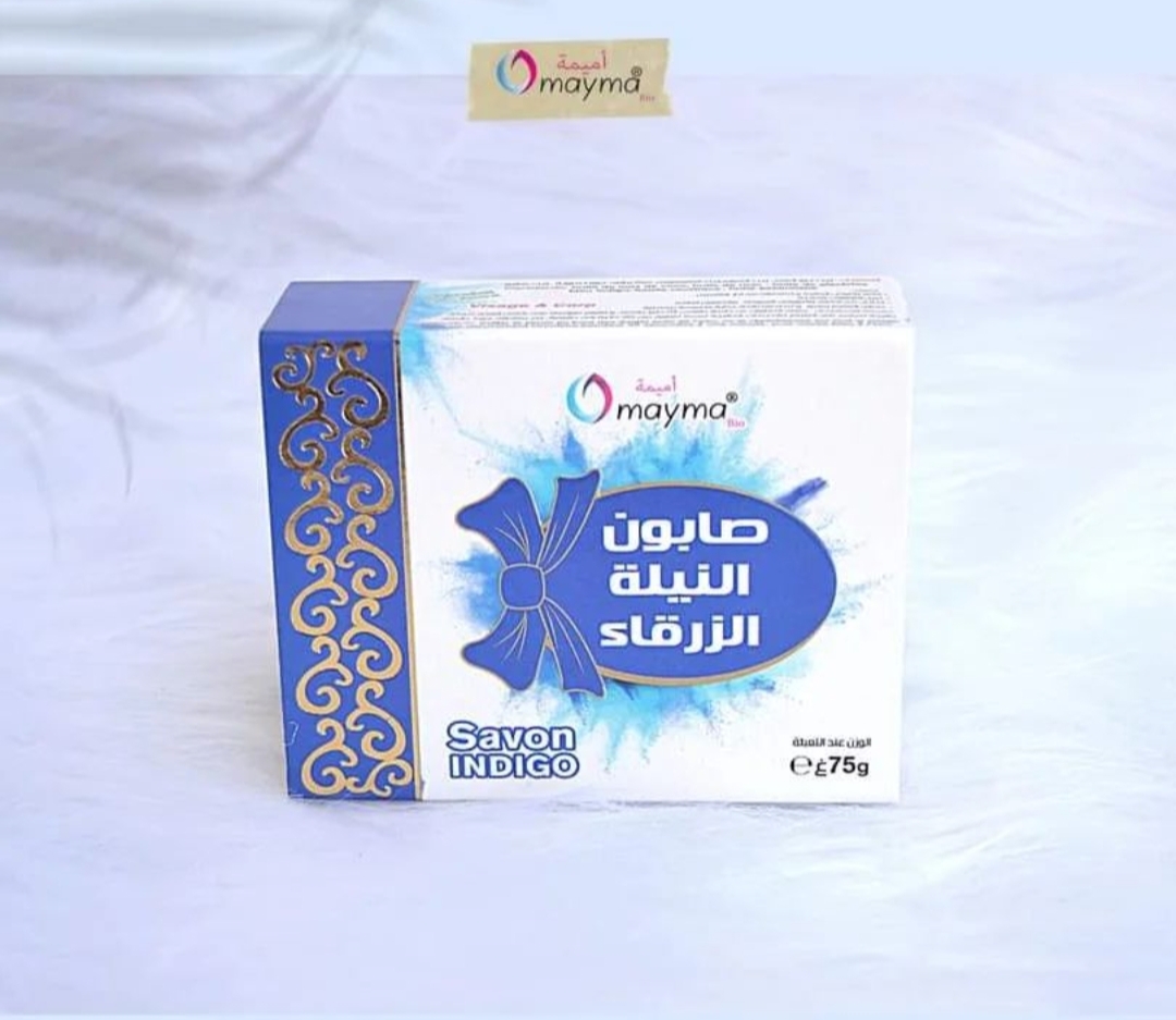 Savon indigo bleu 