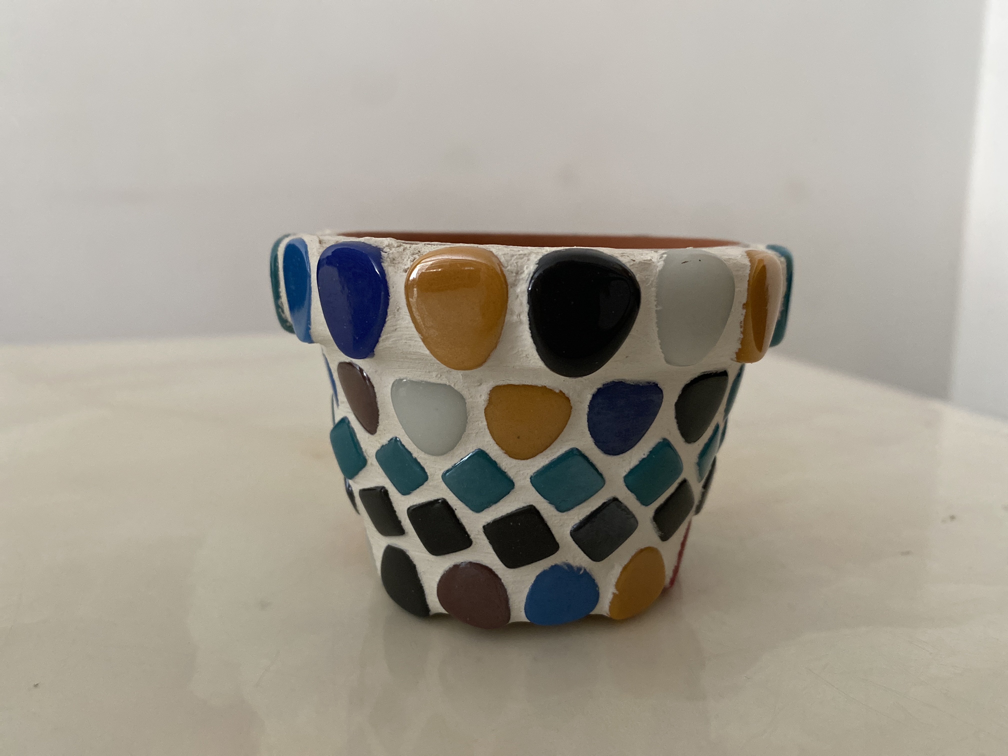 Pot en mosaïque 